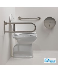 ΛΑΒΗ ΤΟΙΧΟΥ 38 CM ΑΜΕΑ INOX MAT