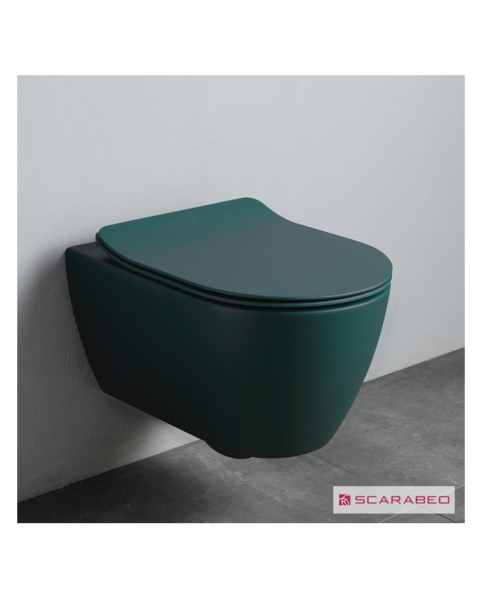 ΚΟΜΠΛΕ ΚΡΕΜ.ΛΕΚ+ΚΑΛ.ΑΠΟΣΠ.SLIM S/C MOON/50,5 CLEAN-FLUSH SCARABEO MUSK (VERDE)