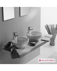 ΝΙΠΤΗΡΑΣ LUNA 40Φ (1 οπή) SCARABEO WHITE