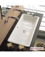 ΝΙΠΤΗΡΑΣ GAIA80 87,5x39,5 SCARABEO WHITE