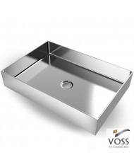 Νιπτήρας Επικαθήμενος Voss Aldo Inox Brushed PVD 55x38cm (V1255-111)