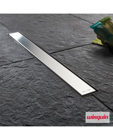 Floor Siphon Shower Channel 50cm With Reversible Grill Inox Wirquin Venisio Slim (VS500)