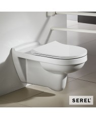 ΚΟΜΠΛΕ ΚΡΕΜ.ΛΕΚ.ΑΜΕΑ+ΚΑΛ.9001SC SLIM SOFT-CLOSE WHITE
