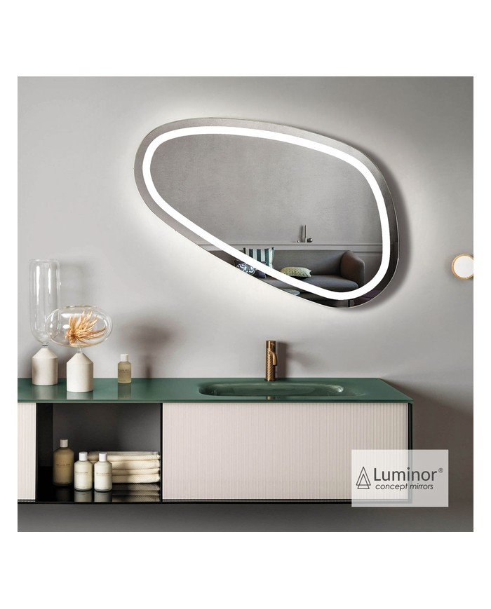 Καθρέφτης Μπάνιου Φωτιζόμενος Led Luminor Joker 45x80 (JOK4580)