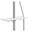 Chrome Ferro Algeo Square shower column with Bath Faucet NP74-BAQ7U