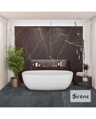 U2 ΜΠΑΝΙΕΡΑ FREESTD 165x85 SIRENE WHITE MATT