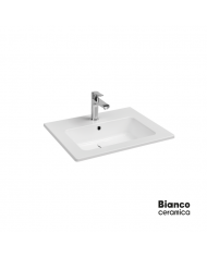 ΝΙΠΤΗΡΑΣ FLAT 62,5x46,5 (1 οπή) BIANCO CERAMICA WHITE