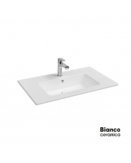 ΝΙΠΤΗΡΑΣ FLAT 81,5x46,5 (1 οπή) BIANCO CERAMICA WHITE