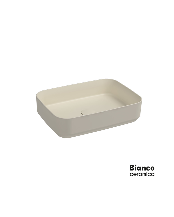 ΝΙΠΤΗΡΑΣ 50x36 BIANCO CERAMICA IVORY MATT