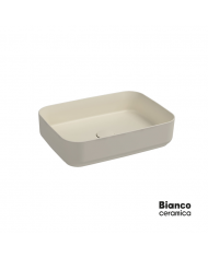 ΝΙΠΤΗΡΑΣ 50x36 BIANCO CERAMICA IVORY MATT