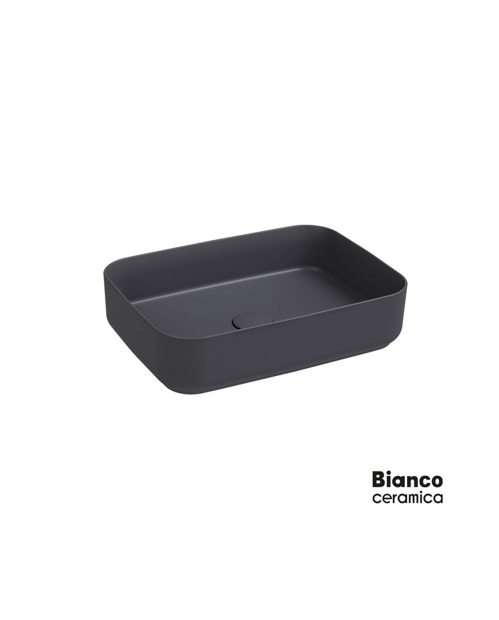 ΝΙΠΤΗΡΑΣ 50x36 BIANCO CERAMICA ANTHRACITE MATT