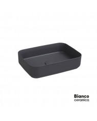 ΝΙΠΤΗΡΑΣ 50x36 BIANCO CERAMICA ANTHRACITE MATT