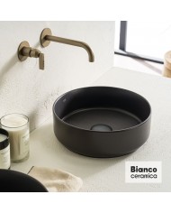 ΝΙΠΤΗΡΑΣ Φ36 BIANCO CERAMICA ANTHRACITE MATT
