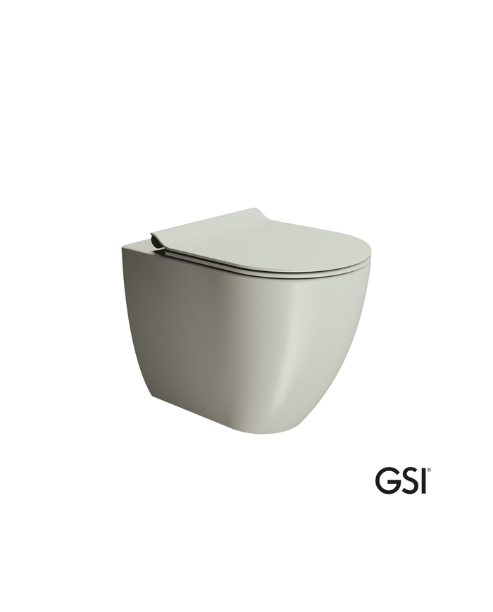 ΚΟΜΠΛΕ ΛΕΚ.ΥΠ PURA/55 SWIRLFLUSH+ΚΑΛ.MS86SC SUPER-SLIM S/C GSI CENERE