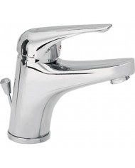 Modea Elit Basin Mixer Silver With Metal valve (00-02000)