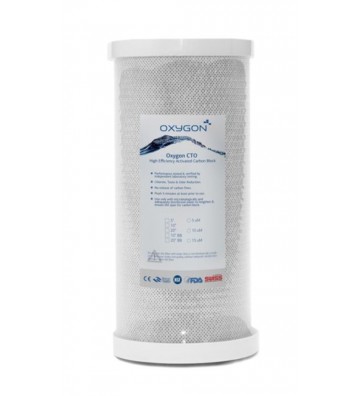 Replacement activated carbon filter Oxygon CTO 10''x5 '' 0,5μm 6000lt