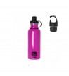 Stainless Steel Bottle Ecolife Bottles Pink 600ml 33-BO-1009