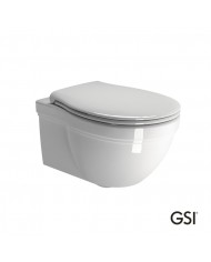 CLASSIC/55 White Glossy με κάλυμμα Soft Close, GSI