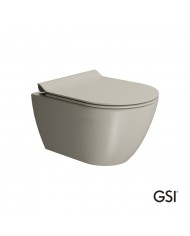 PURA/50 Swirlflush® Creta με κάλυμμα Super Slim Soft Close, GSI