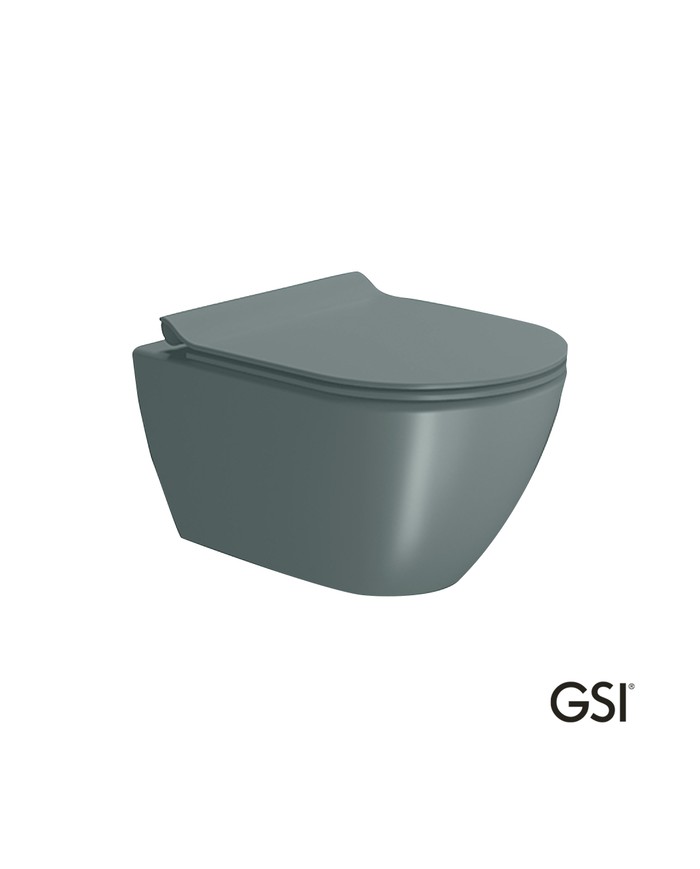 PURA/50 Swirlflush® Agave με κάλυμμα Super Slim Soft Close, GSI