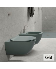 PURA/50 Swirlflush® Agave με κάλυμμα Super Slim Soft Close, GSI