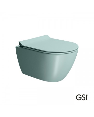 PURA/50 Swirlflush® Ghiaccio με κάλυμμα Super Slim Soft Close, GSI