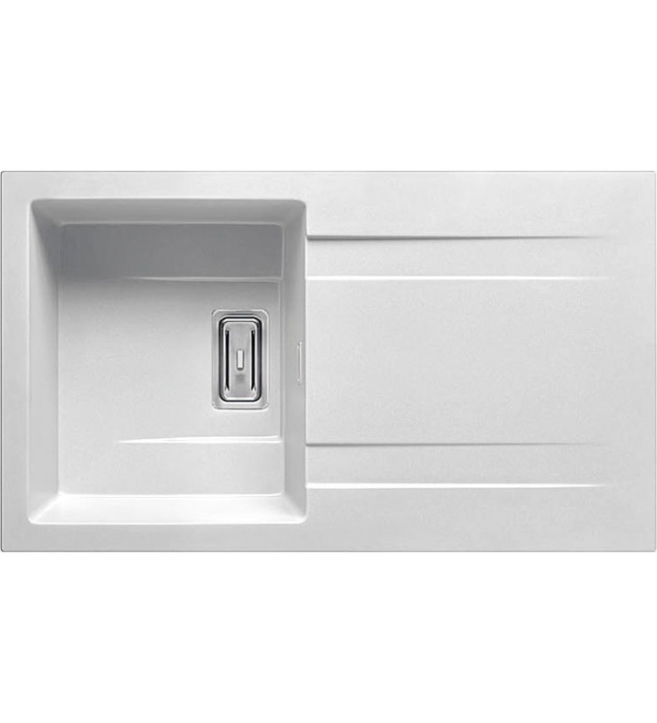 Νεροχύτης Pyramis Pyragranite Kartesio 1B 1D 86x50cm