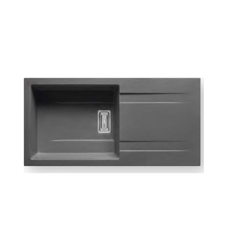 Pyramis Pyragranite Kartesio PLUS sink 100x50cm 1B 1D