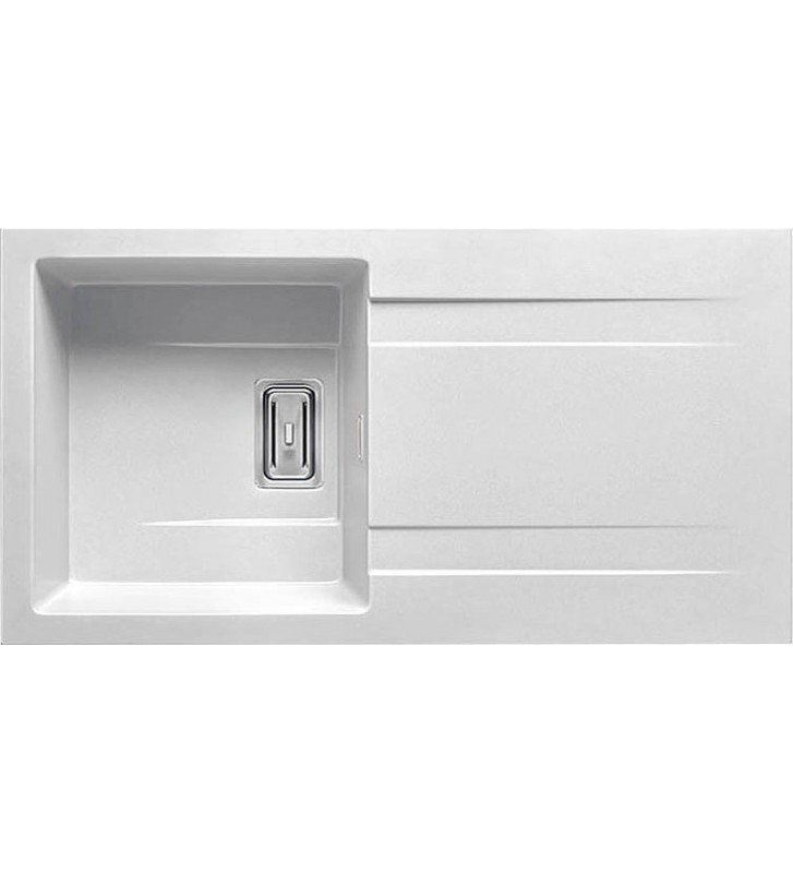 Pyramis Pyragranite Kartesio PLUS sink 100x50cm 1B 1D