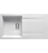 Pyramis Pyragranite Kartesio PLUS sink 100x50cm 1B 1D