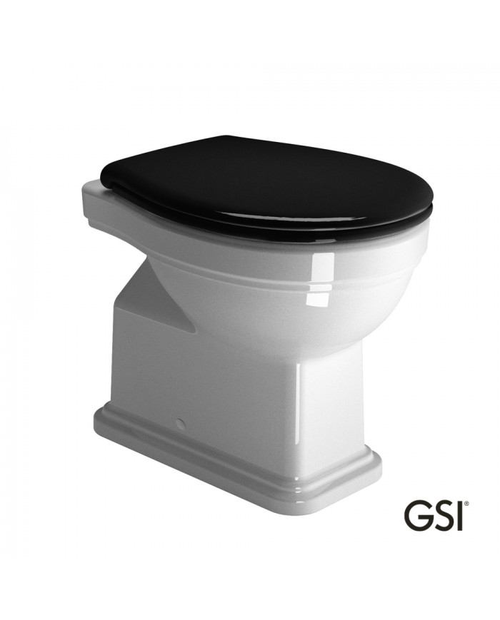 CLASSIC/54 White Glossy Υψηλής Πίεσης Κατωστόμια με κάλυμμα Soft Close Black, GSI