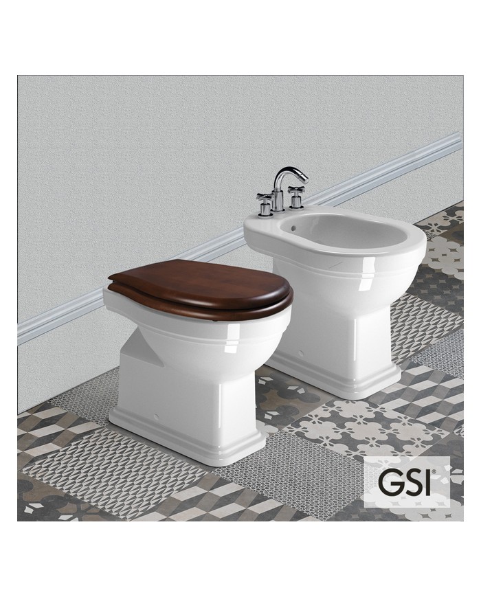 CLASSIC/54 White Glossy Υψηλής Πίεσης Κατωστόμια με κάλυμμα Wood, GSI