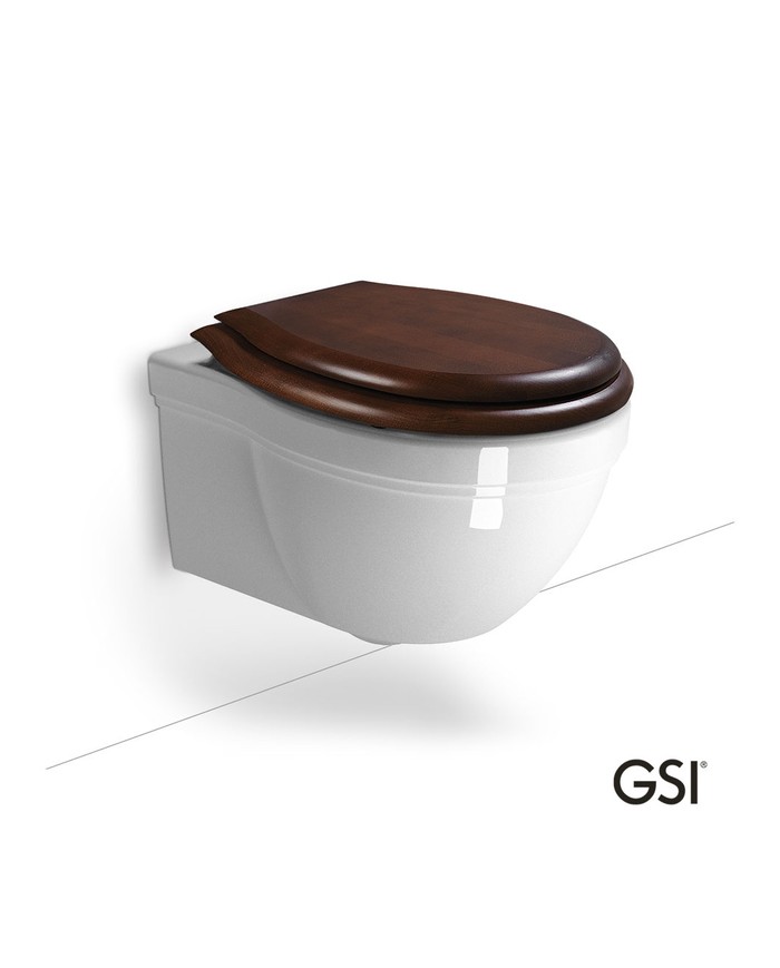 CLASSIC/55 White Glossy με κάλυμμα Wood, GSI