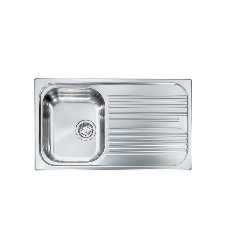 Sanitec Inox Sink Insert Smooth (Satin) 86 x 50 10643