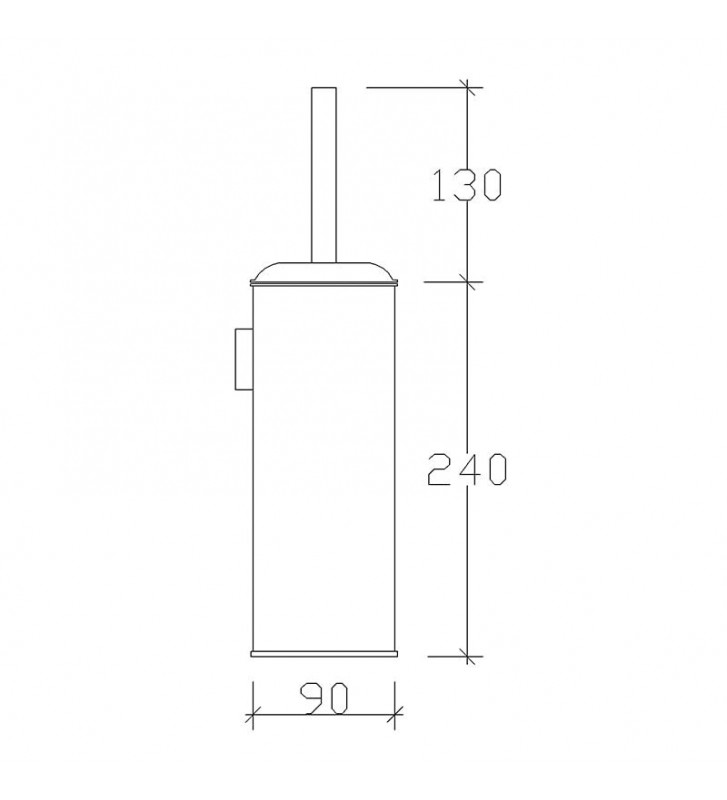 Tema Inox Wall Stainless Steel Chrome 1388B