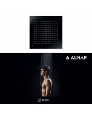 ΚΕΦΑΛΗ ΝΤΟΥΖ ΟΡΟΦΗΣ ENTOIX.TEMPTATION 38x38 INOX BLACK MATT