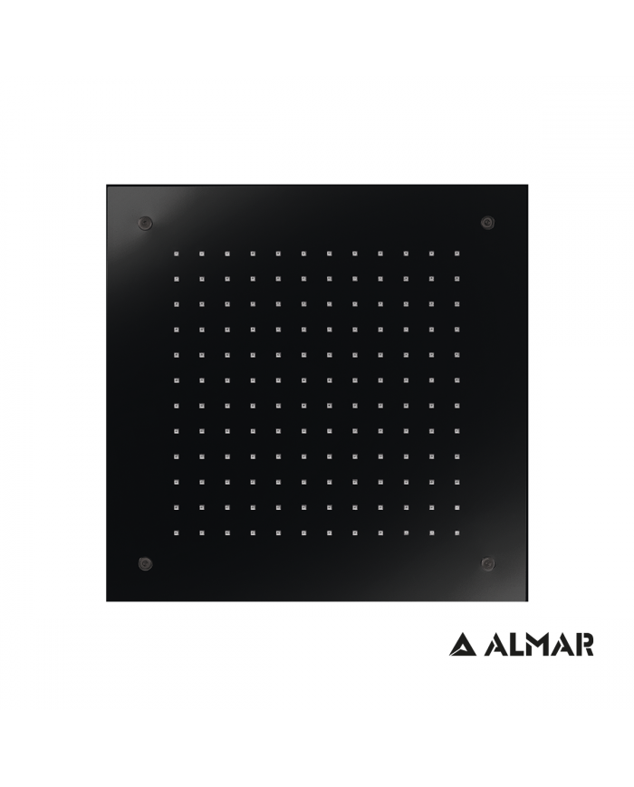 ΚΕΦΑΛΗ ΝΤΟΥΖ ΟΡΟΦΗΣ ENTOIX.TEMPTATION 38x38 INOX BLACK MATT