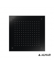 ΚΕΦΑΛΗ ΝΤΟΥΖ ΟΡΟΦΗΣ ENTOIX.TEMPTATION 38x38 INOX BLACK MATT