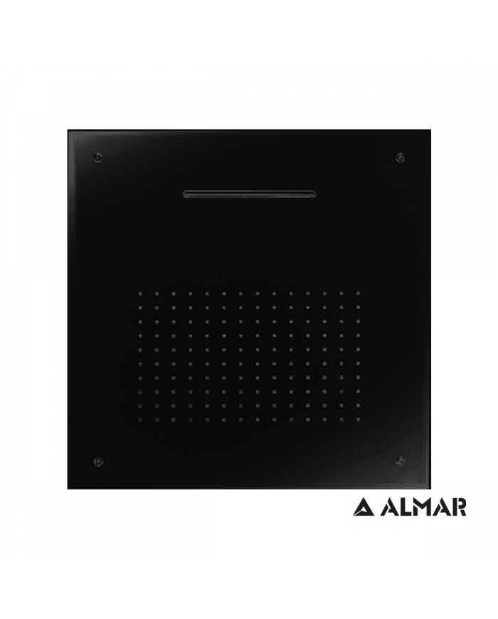 ΚΕΦ.ΟΡΟΦ.TEMPTATION 50x50 ALMAR INOX BLACK MATT