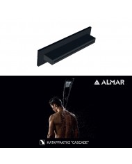 ΚΕΦΑΛΗ ΝΤΟΥΖ ΚΑΤΑΡΡΑΚΤΗΣ XL 34,6x8 ALMAR INOX BLACK MATT