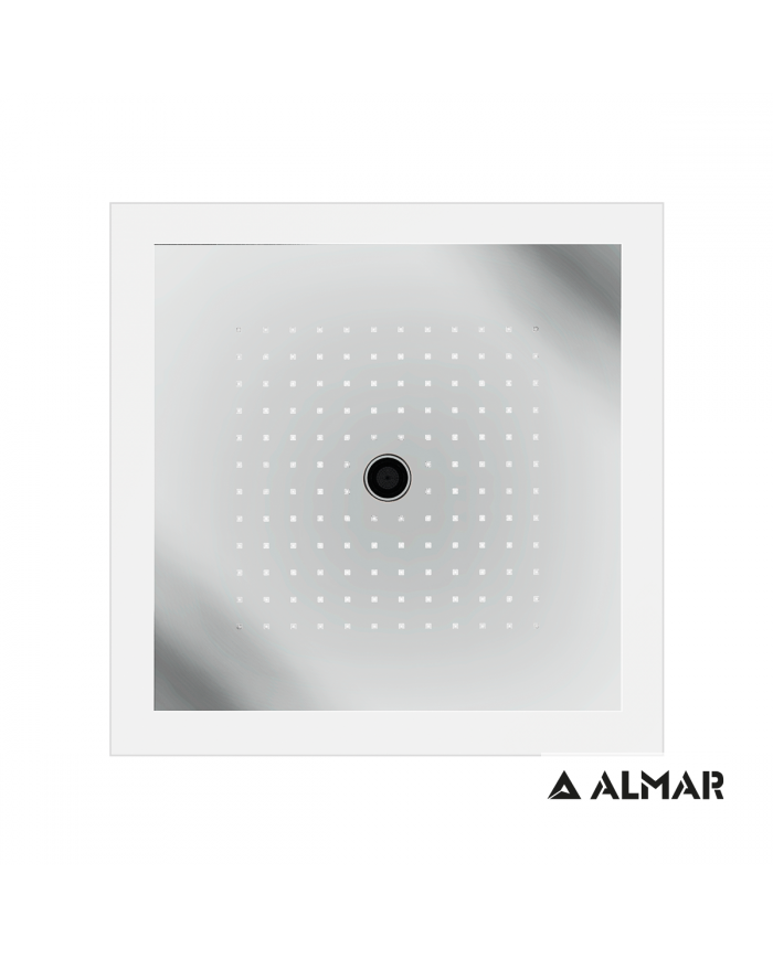 ΚΕΦΑΛΗ ΟΡΟΦ.ICICLE-Χ.ΠΛΑΙΣΙΟ-ΧΡΩΜΑΤ/ΠΕΙΑ 47x47 ALMAR INOX CHROME