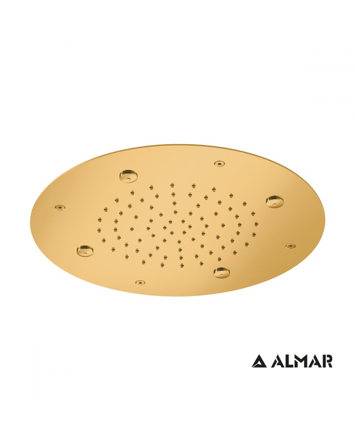 ΚΕΦΑΛΗ ΟΡΟΦ.TEMPTATION Φ38 ALMAR INOX PVD BRUSHED GOLD