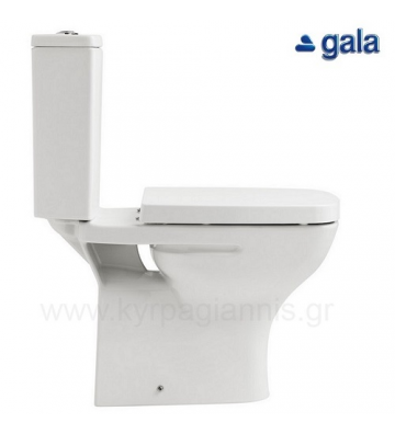 SET Street Gala Square Basin - Cistern - Cover H.P. Rear mouths