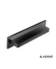 ΚΕΦΑΛΗ ΝΤΟΥΖ ΚΑΤΑΡΡΑΚΤΗΣ XL 34,6x8 ALMAR INOX PVD BLACK BRUSHED