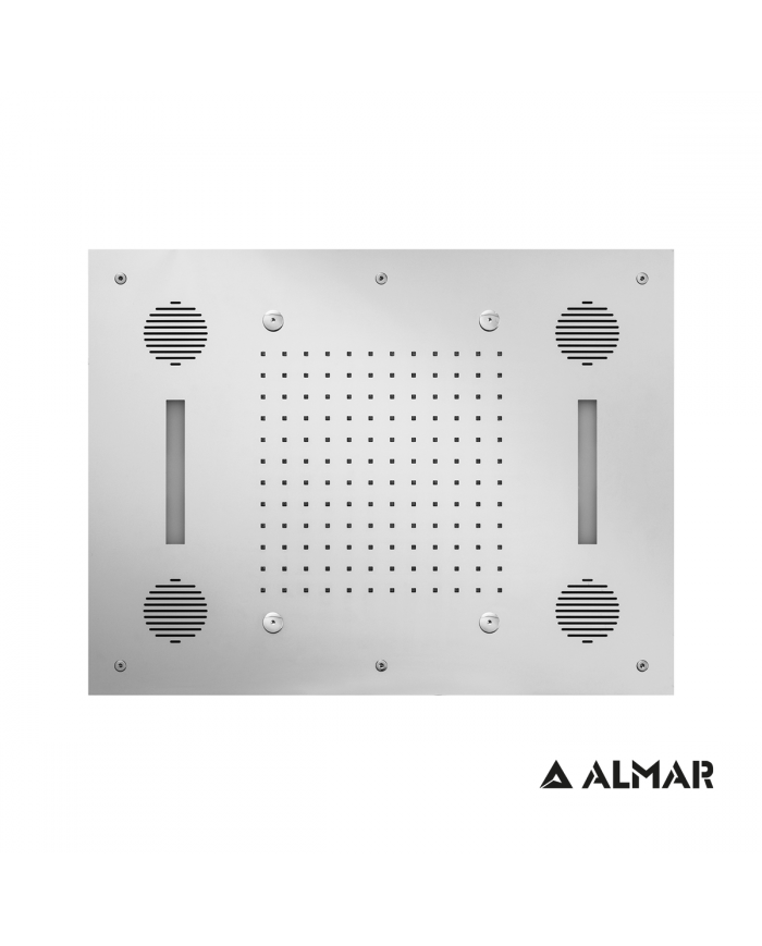 ΚΕΦΑΛΗ ΟΡΟΦ.TEMPTATION 63x48 ΗΧΟΣ-ΧΡΩΜΑΤ.ALMAR INOX
