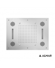 ΚΕΦΑΛΗ ΟΡΟΦ.TEMPTATION 63x48 ΗΧΟΣ-ΧΡΩΜΑΤ.ALMAR INOX