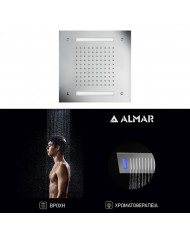 ΚΕΦΑΛΗ ΟΡΟΦ.TEMPTATION 30x30 ΧΡΩΜΑΤ/ΠΕΙΑ ALMAR INOX