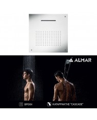 ΚΕΦ.ΟΡΟΦ.TEMPTATION 50x50 ALMAR BRUSHED INOX