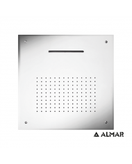 ΚΕΦ.ΟΡΟΦ.TEMPTATION 50x50 ALMAR BRUSHED INOX