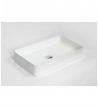 Νιπτήρας Μπάνιου  Επικαθήμενος  Λευκός  Isvea Amco  61 x 35 x 11cm  A107 White